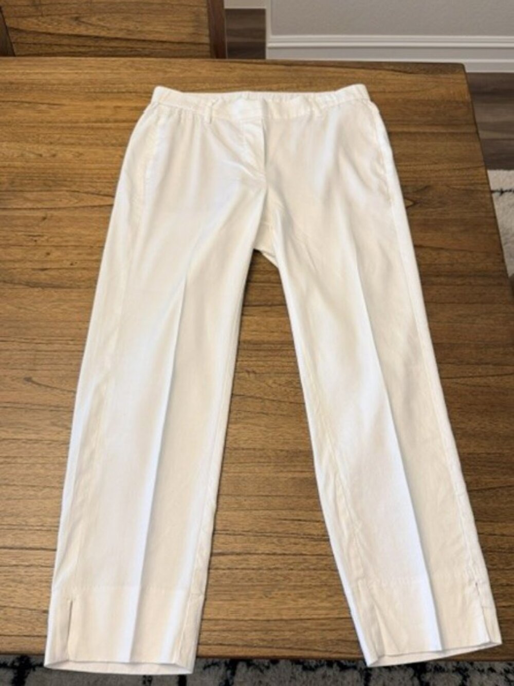 J. JILL Linen-Stretch Slim-Leg Ankle Pants - Picture 3 of 10